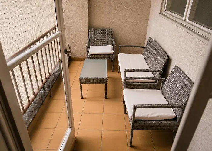 Apartamento Bright 120m 2br Balconies Near Castle
